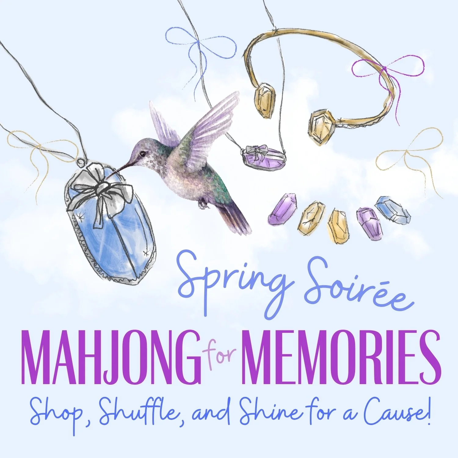Mahjong for Memories: Spring Soirée