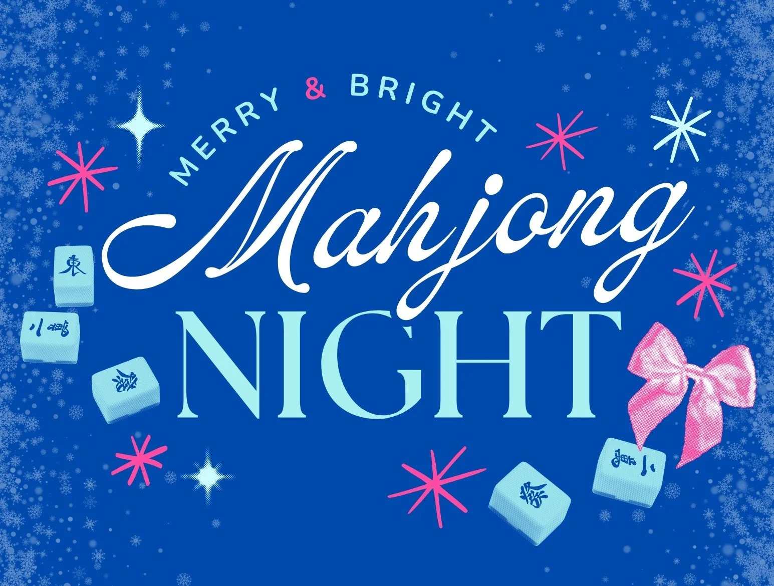 Merry &amp; Bright Mahjong Night at Berry Farms