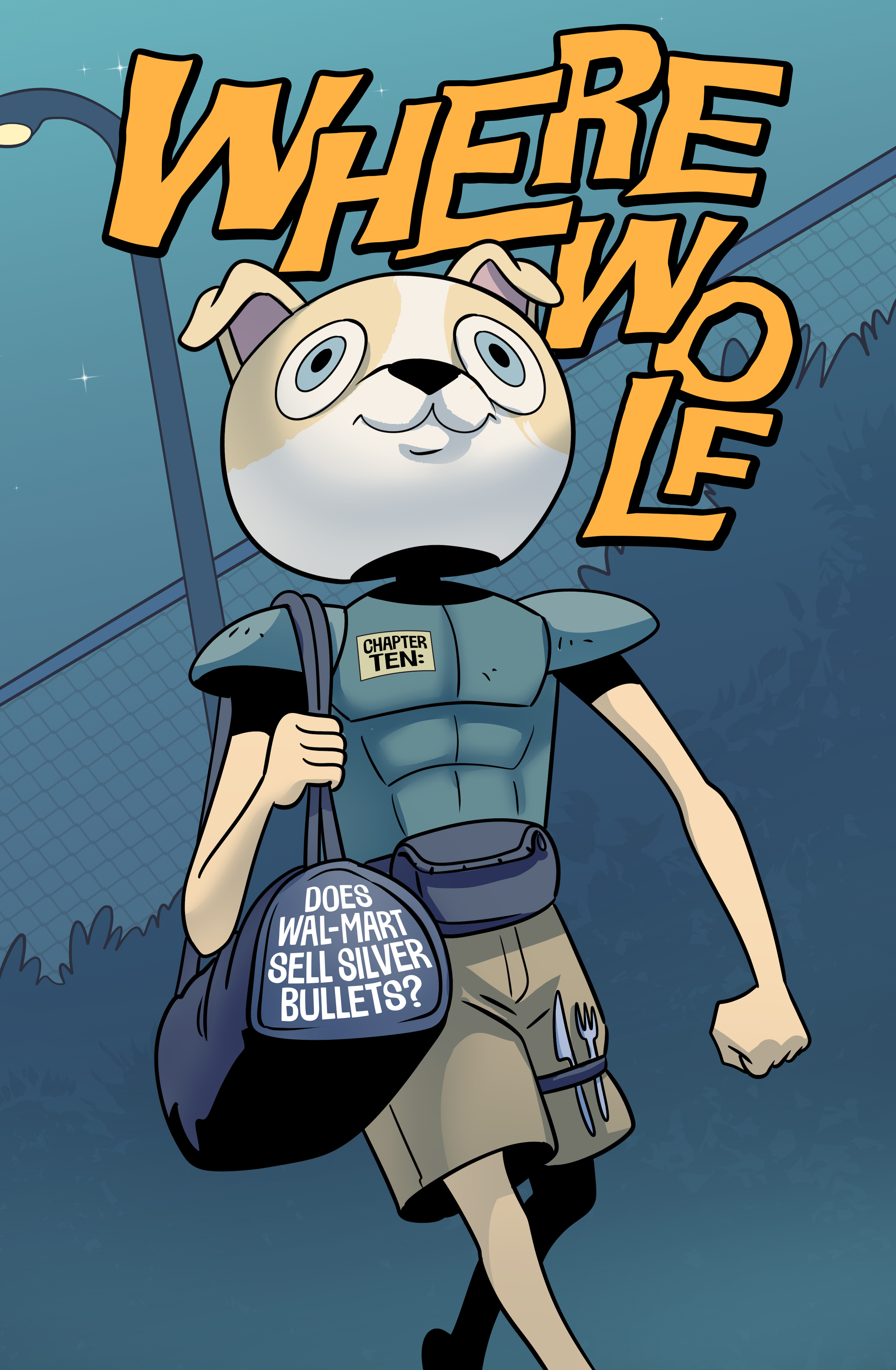 The werewolf's identity stands revealed! But just because Larry knows the truth about the monster that's leaving a trail of dead in its wake doesn't mean he has what it takes to stop it. Does Walmart even sell silver bullets? 