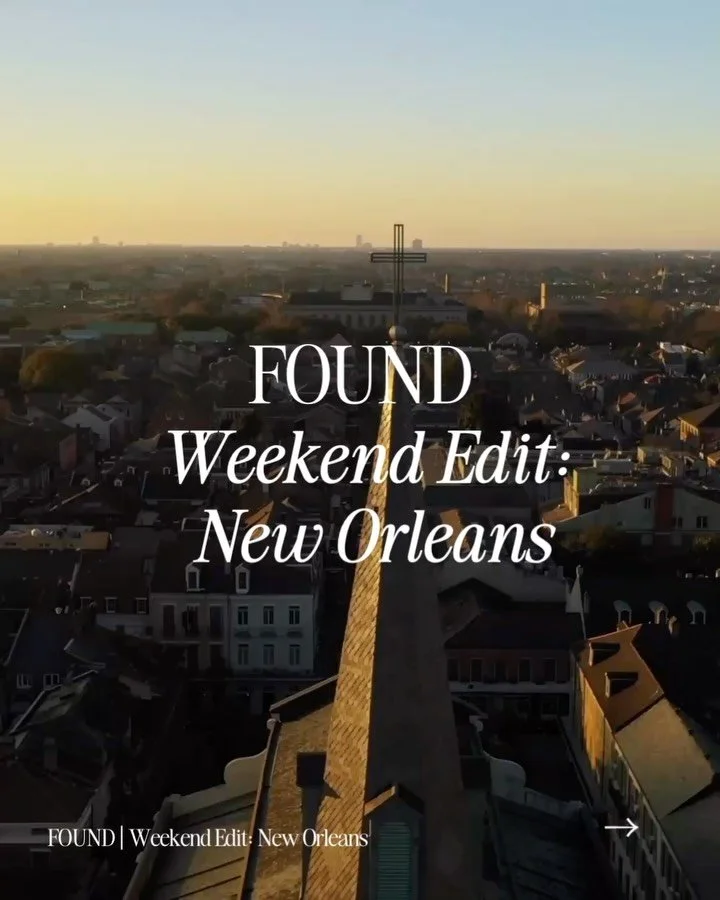 NOLA is one of our absolute favorite U.S. cities for its food, energy, and culture. 

It&rsquo;s late dinners that turn into live music, cocktails that turn into a second stop, and days that unfold without much of a plan at all.

For this week&rsquo;