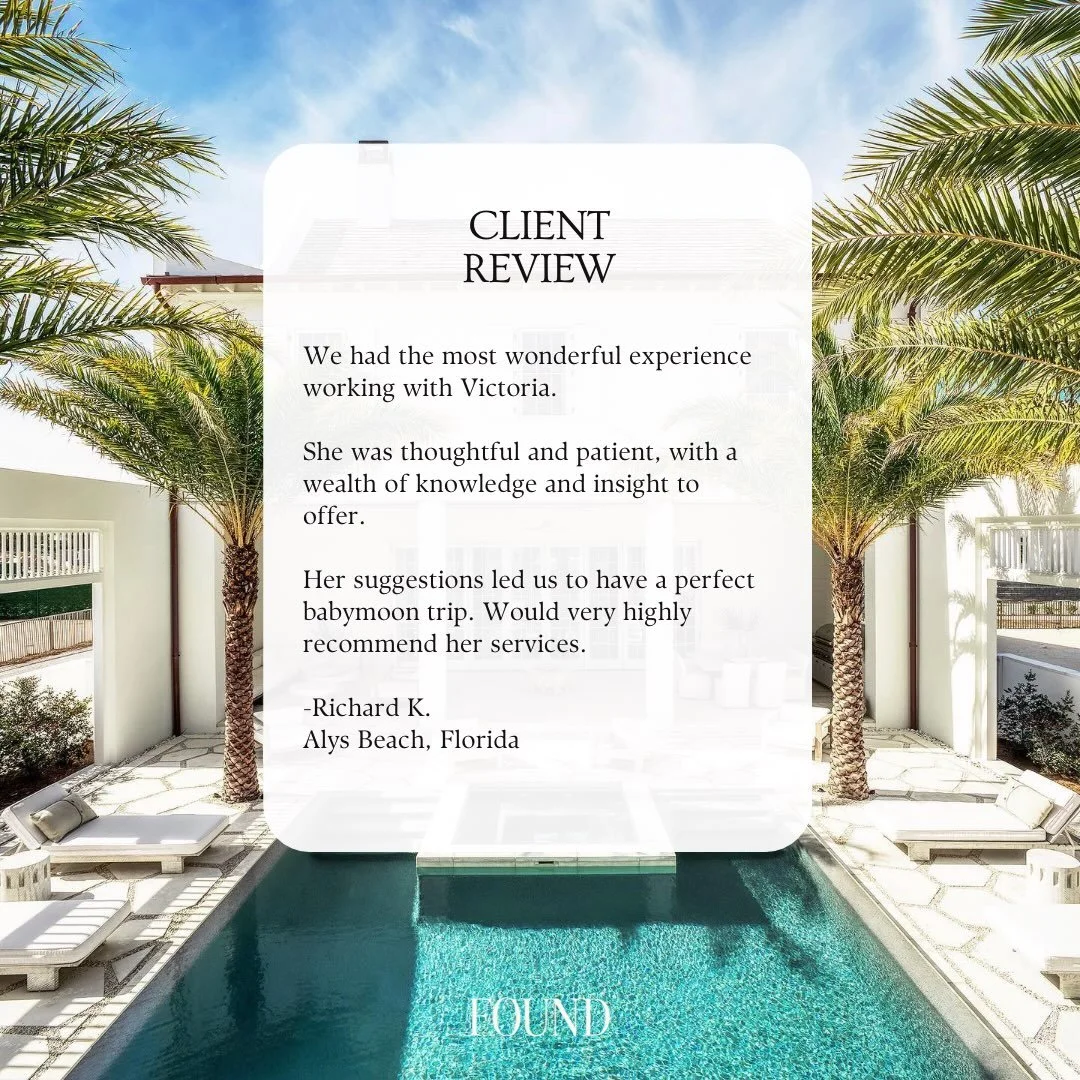 A little note from one of our sweet clients 

We recently planned a relaxing babymoon getaway to @kaiyabeachresort &mdash; one of our favorite hidden gems along 30A. Think quiet luxury, private beach access, beautifully designed residences, and the k