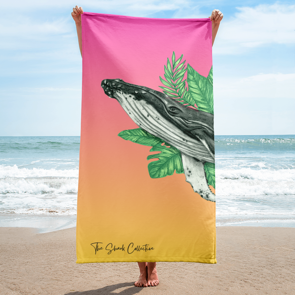 Sunrise Whale Towel