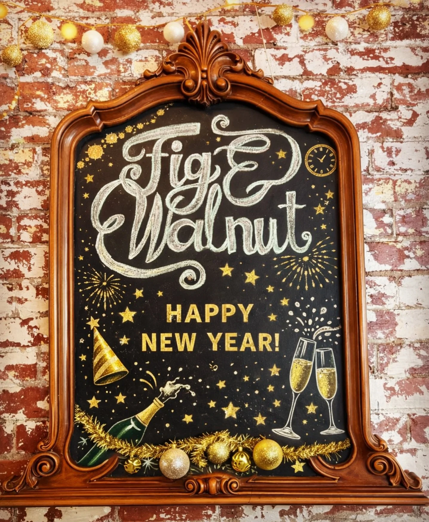 Happy New Year from all of us at Fig &amp; Walnut ✨

Thank you for supporting us throughout 2025, we truly couldn&rsquo;t do it without you. Wishing you all a fantastic New Year filled with happiness, health and great coffee ☕️

We&rsquo;ll be back o