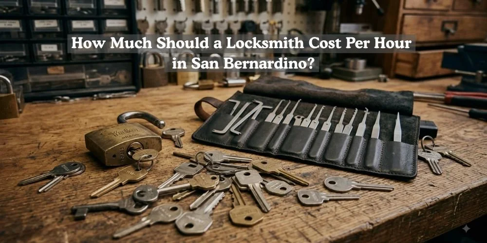 Locksmith Cost Per Hour in San Bernardino