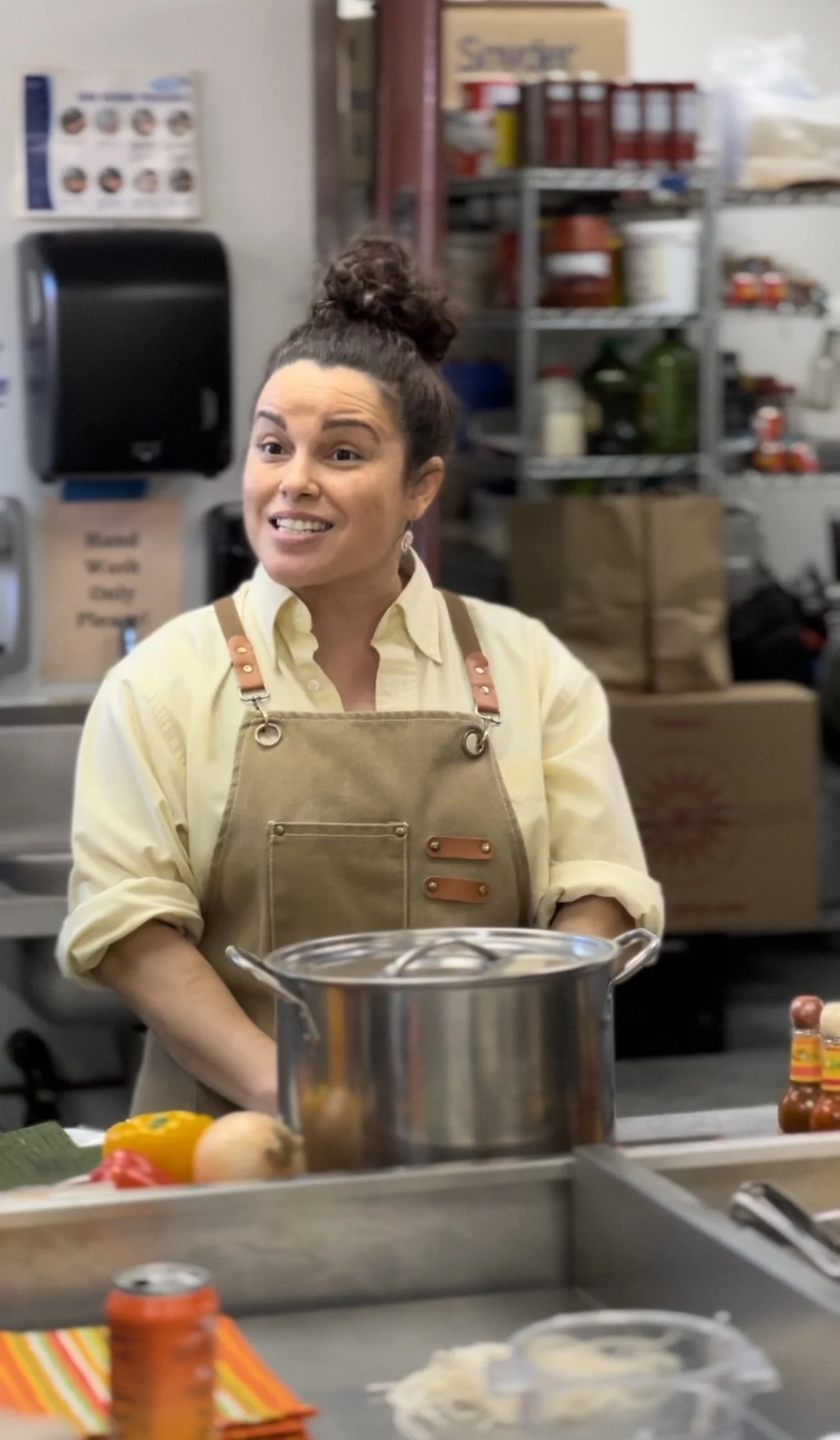 Chef Joy Irias of Lempira Goods catering in Columbus, OHIO