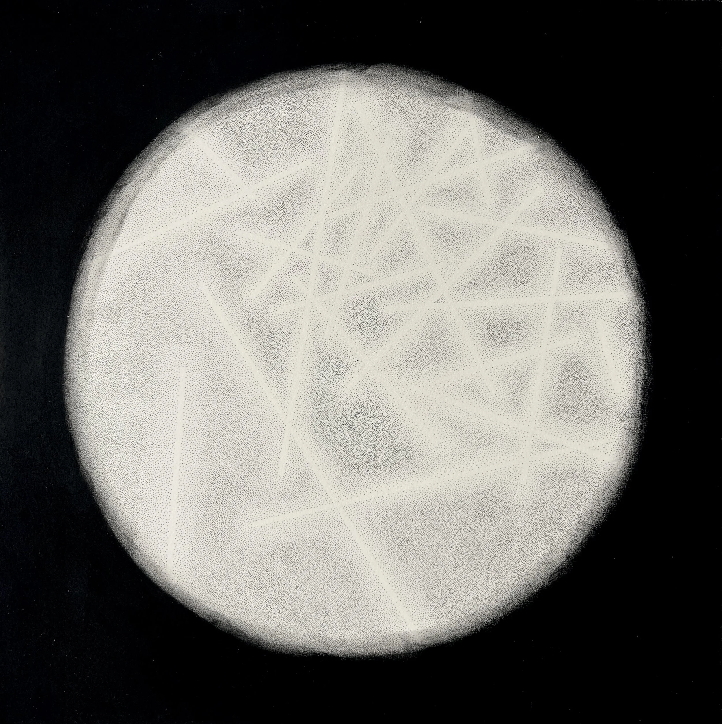 EDV6, 2025
Pastel and ink on paper
380mm x 380mm