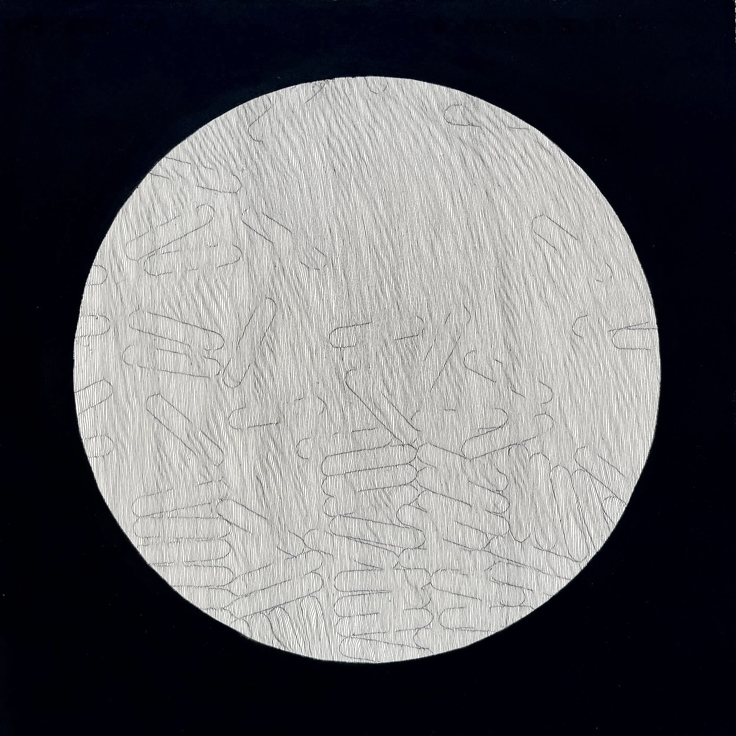 EDV10, 2025
Pastel and ink on paper
380mm x 380mm