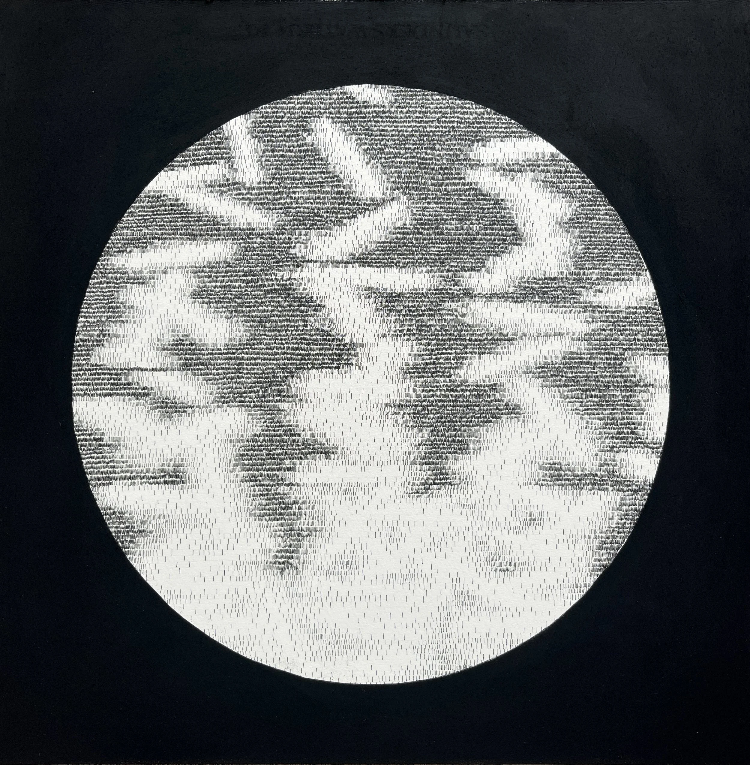 EDV9, 2025
Pastel and ink on paper 
380mm x 380mm