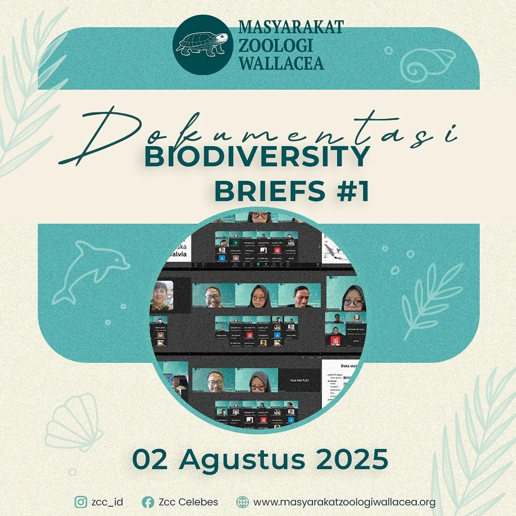 Haii kawan konservasi Wallacea👋🏻🍃🌿

Pada Sabtu, 2 Agustus 2025, telah dilaksanakan kegiatan Biodiversity Briefs Edisi ke 1 yang dibawakan langsung oleh Peneliti Kerang dari BRIN, Gunawan Muhammad, Ph.D. 

Pada kegiatan ini pemateri memaparkan upa