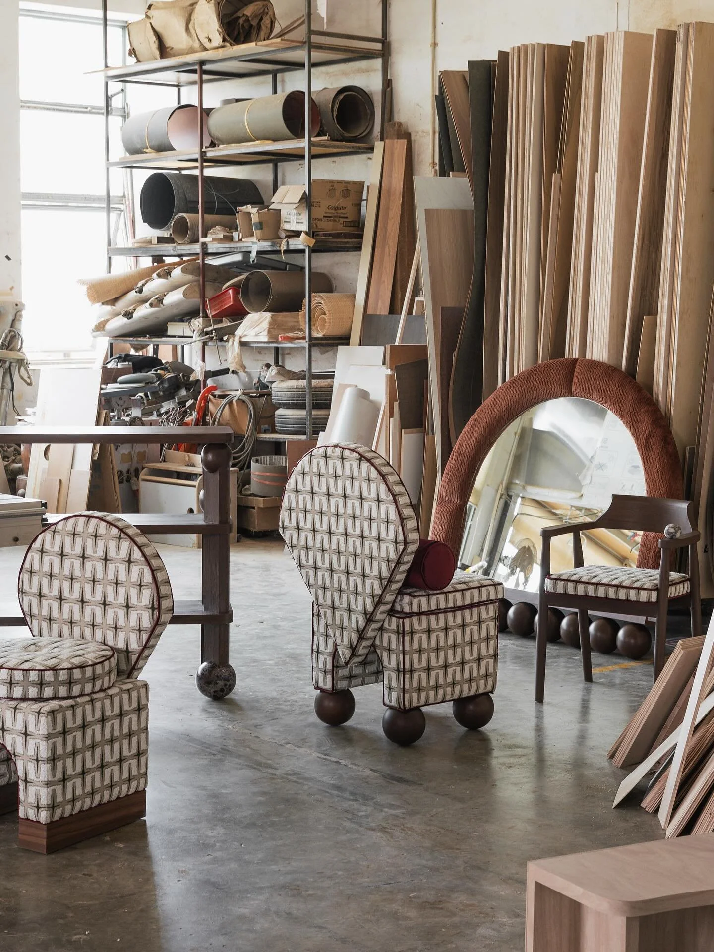 Which piece speaks to you most? 

Atelier One is our inaugural collection of sculptural furniture and objects designed as functional art forms. 
Each piece is layered with story and texture and crafted to enrich the spaces they inhabit &mdash; provok