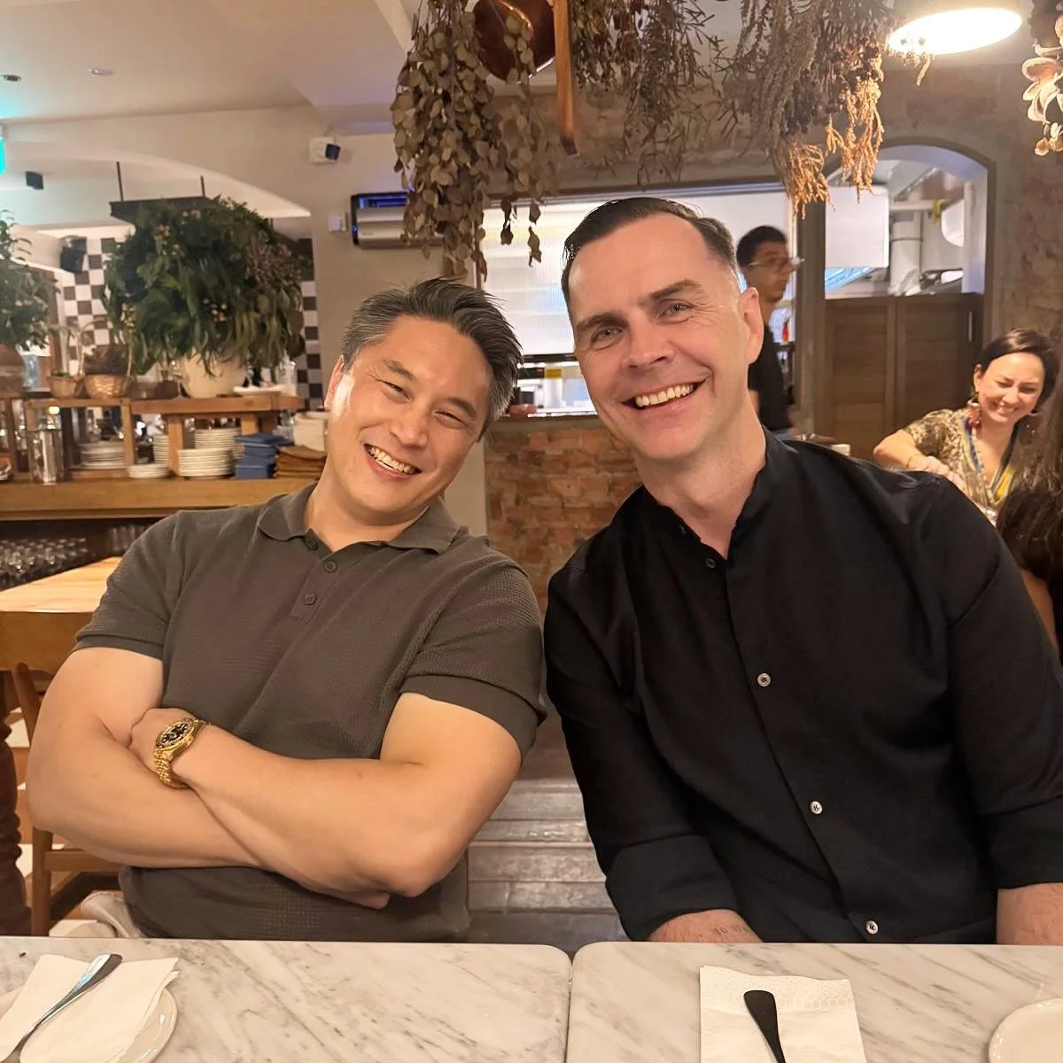 The men behind V&amp;A&hellip;. Behind every creative storm, there&rsquo;s often a quiet calm.
Clinton and David, the men behind the women, the patient hands and steady hearts that keep it all in motion 🥹

They may not crave the spotlight, but they&