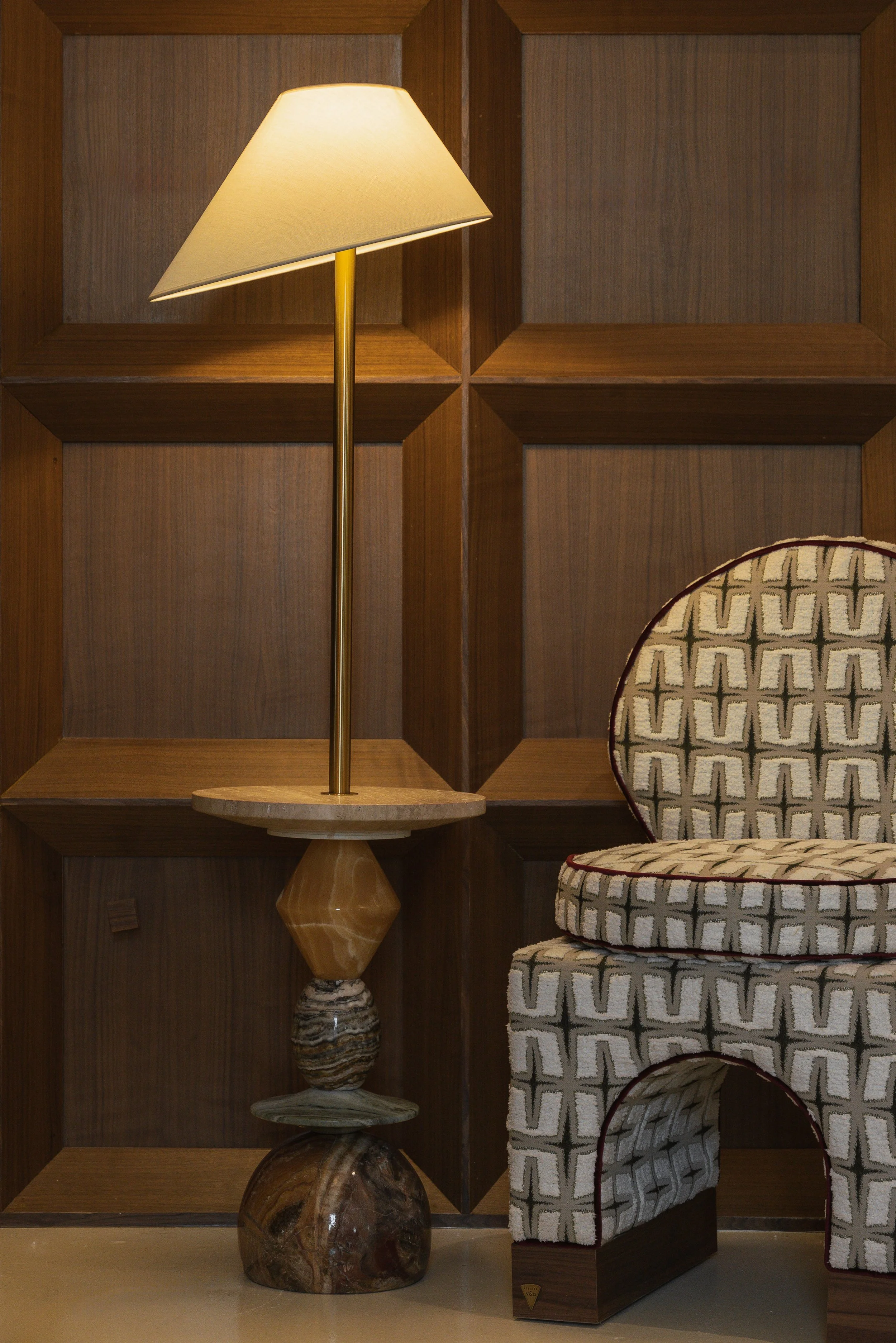 Stacked Sonata Lamp | Atelier One Collection