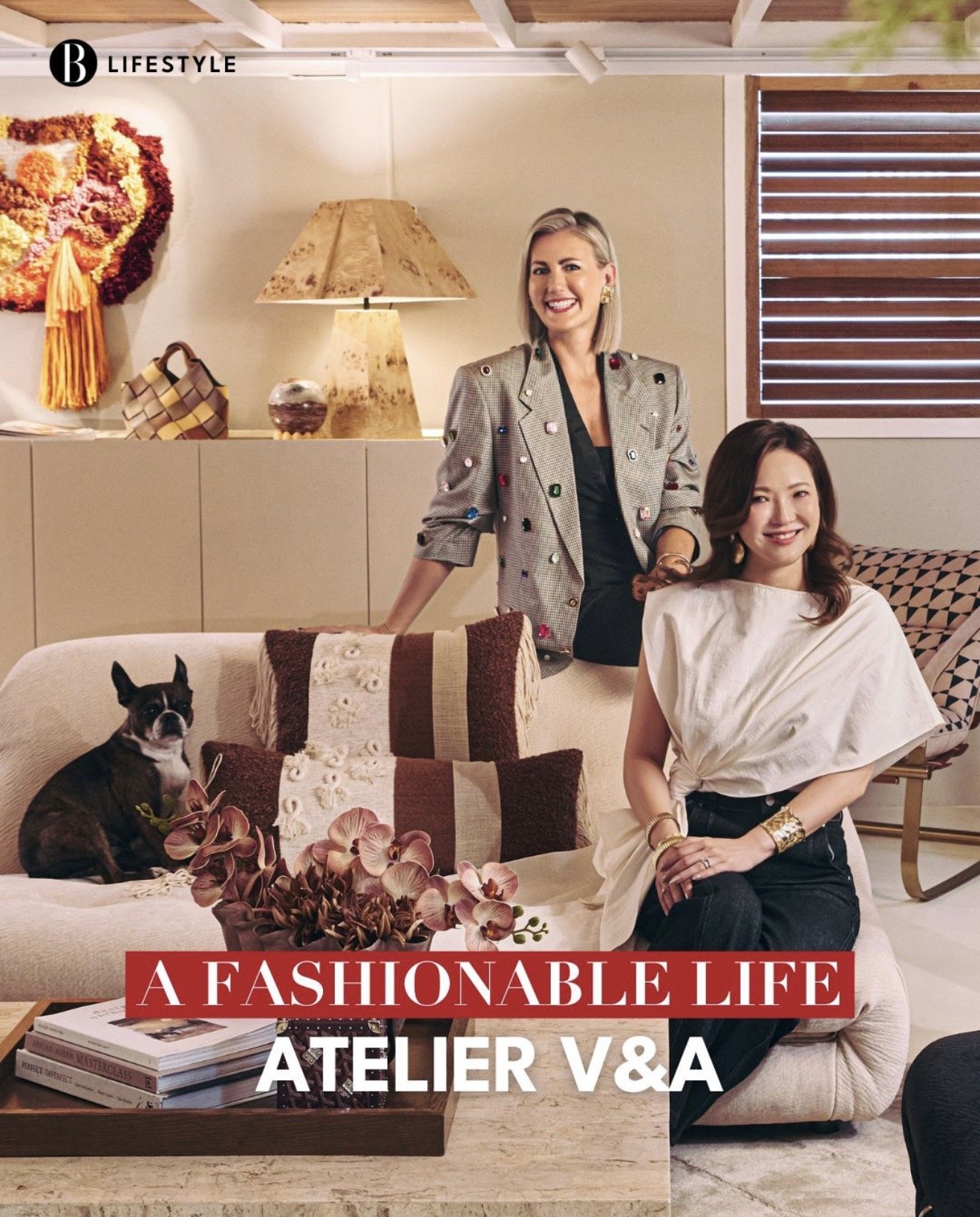 Harpers Bazaar - A Fashionable Life - Atelier V&A Co-founders Aisha Hillary-Morgan & Venetia Gu