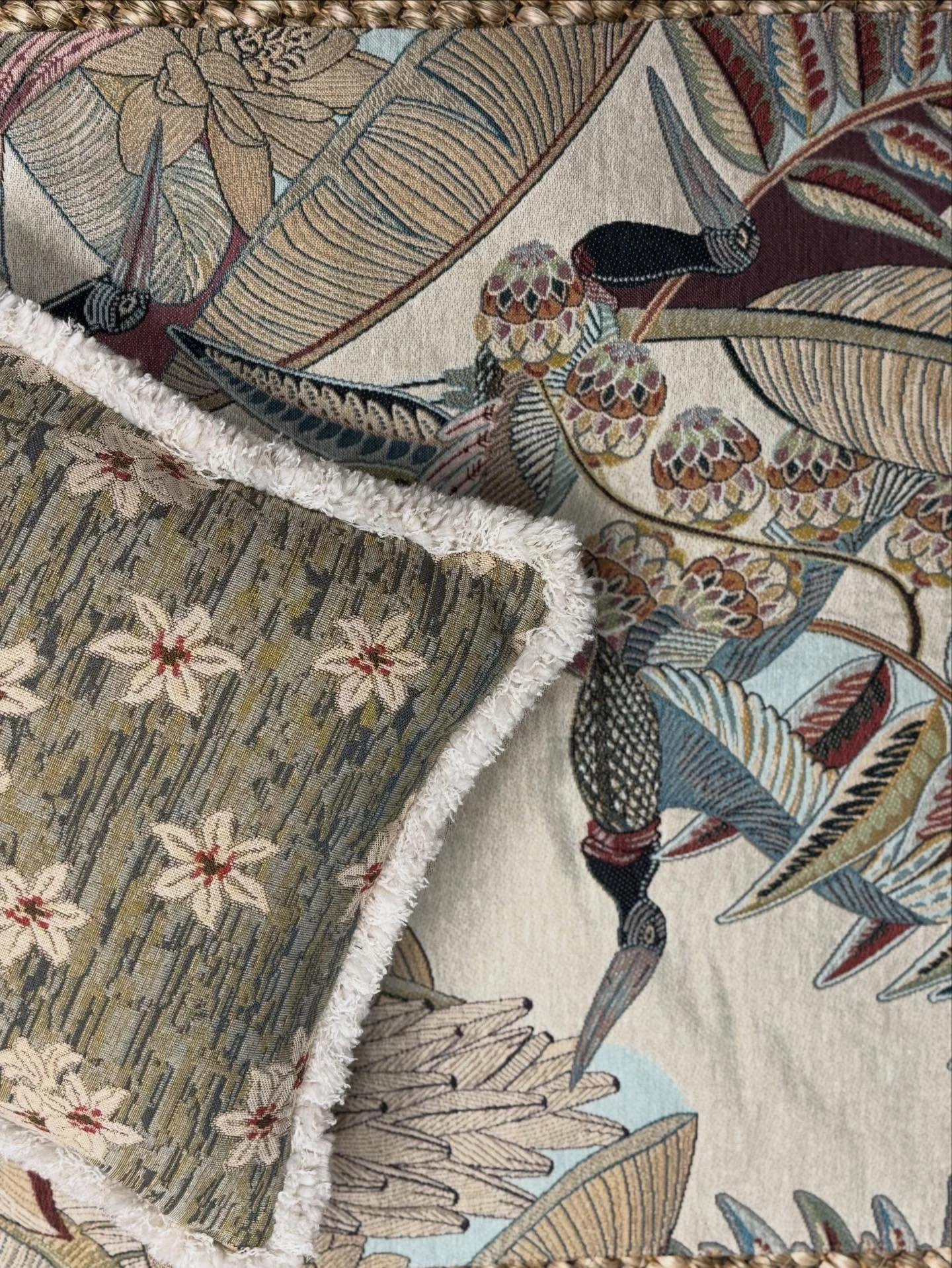 Working on something new&hellip; 🌴

#ss2026#kittysablu#cushions#interi&oslash;r#innredning