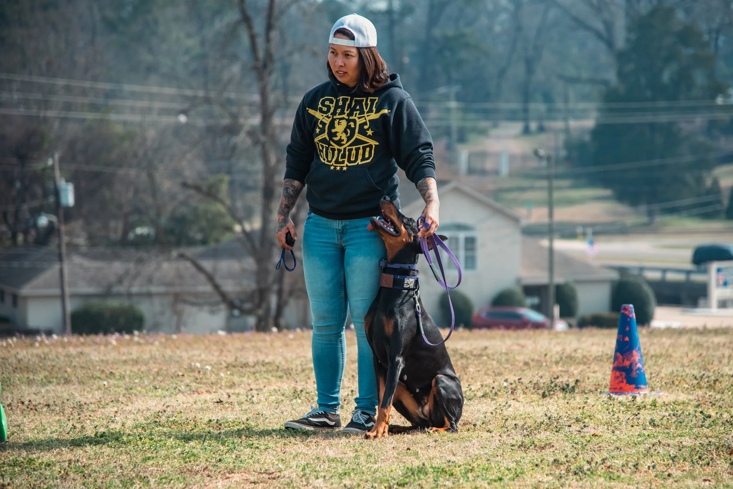 2inch Black & Purple