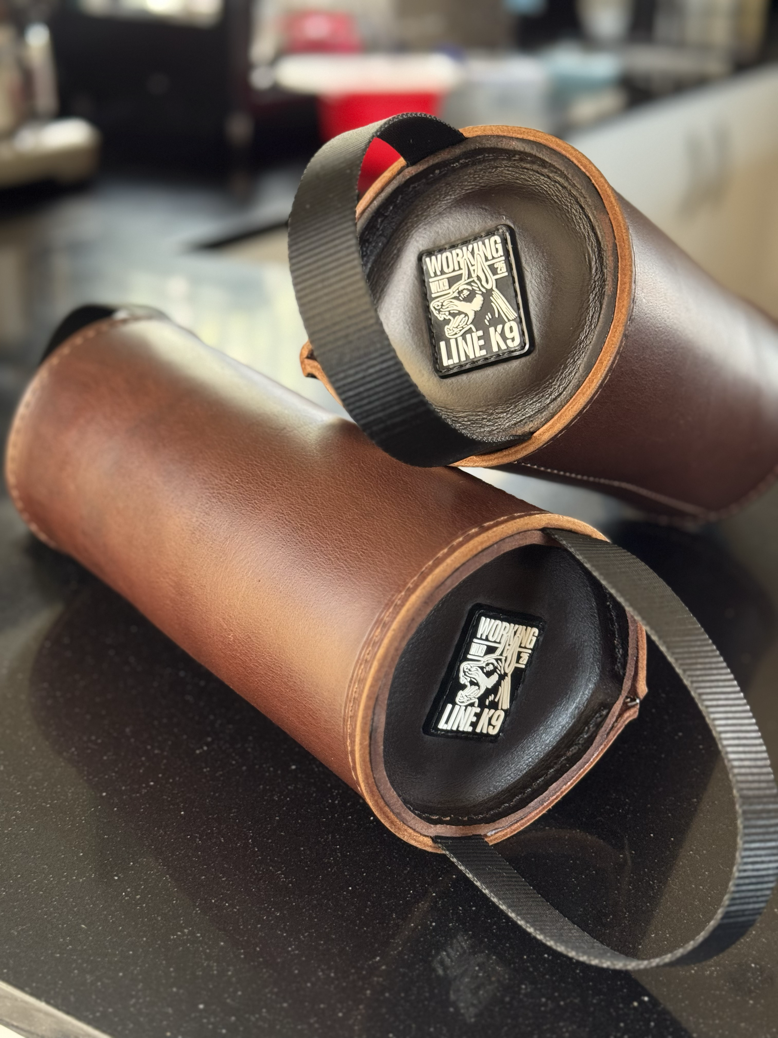 4.5mm thick Leather Bite Roll