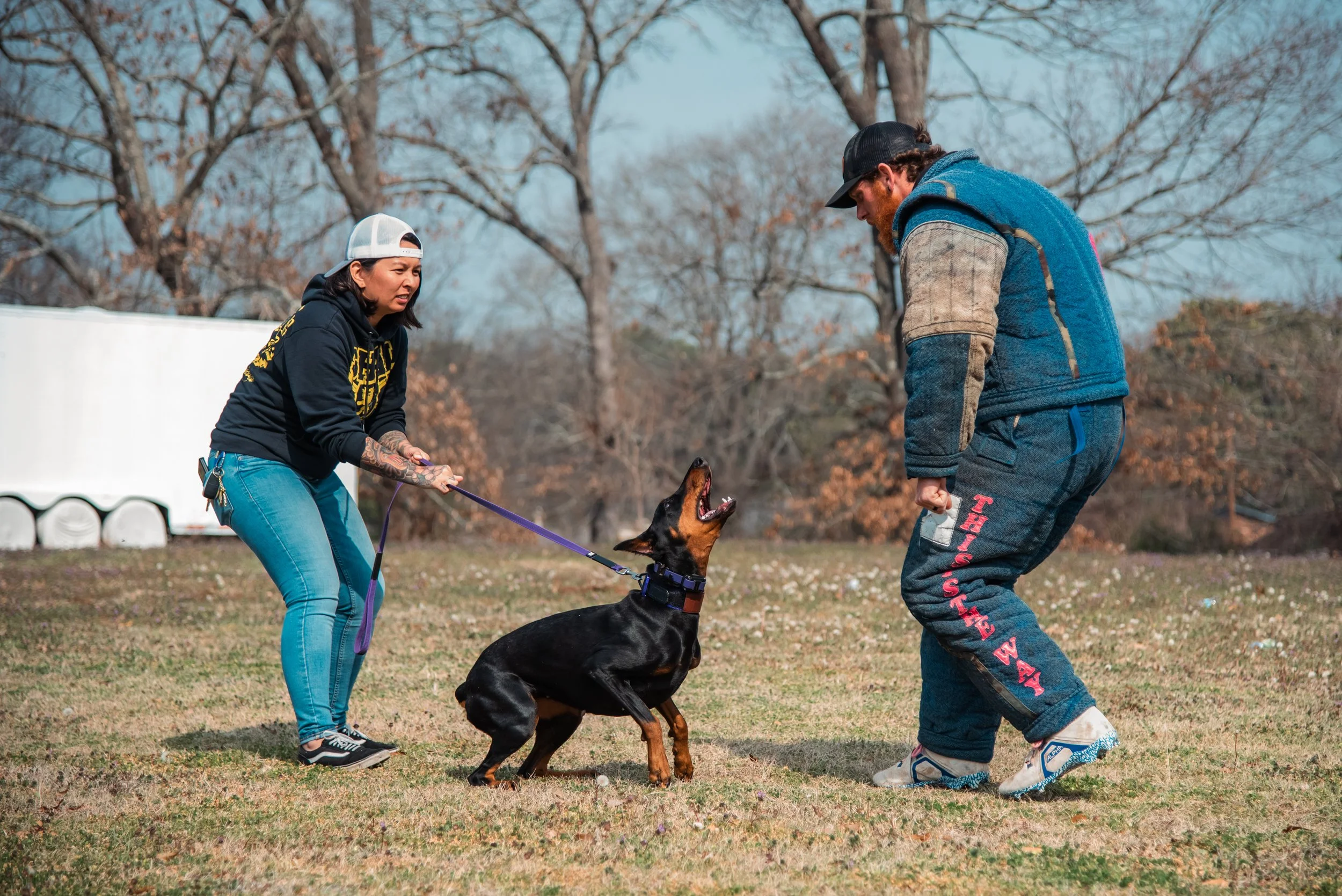 2inch Black & Purple