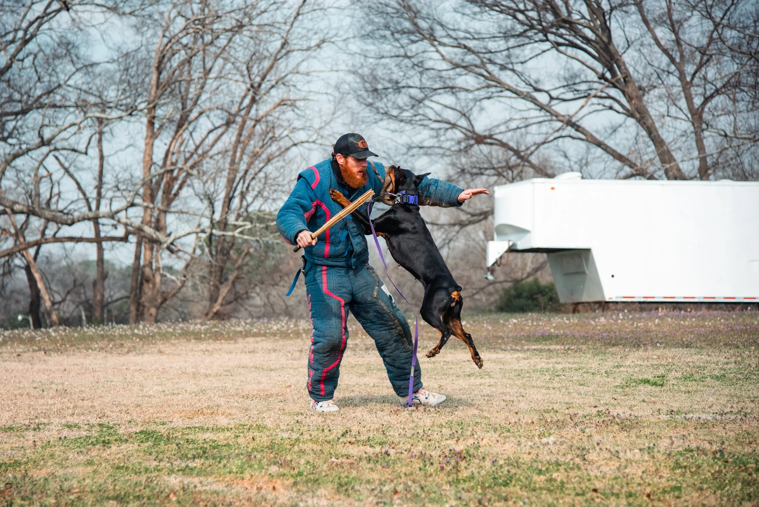 2inch Black & Purple