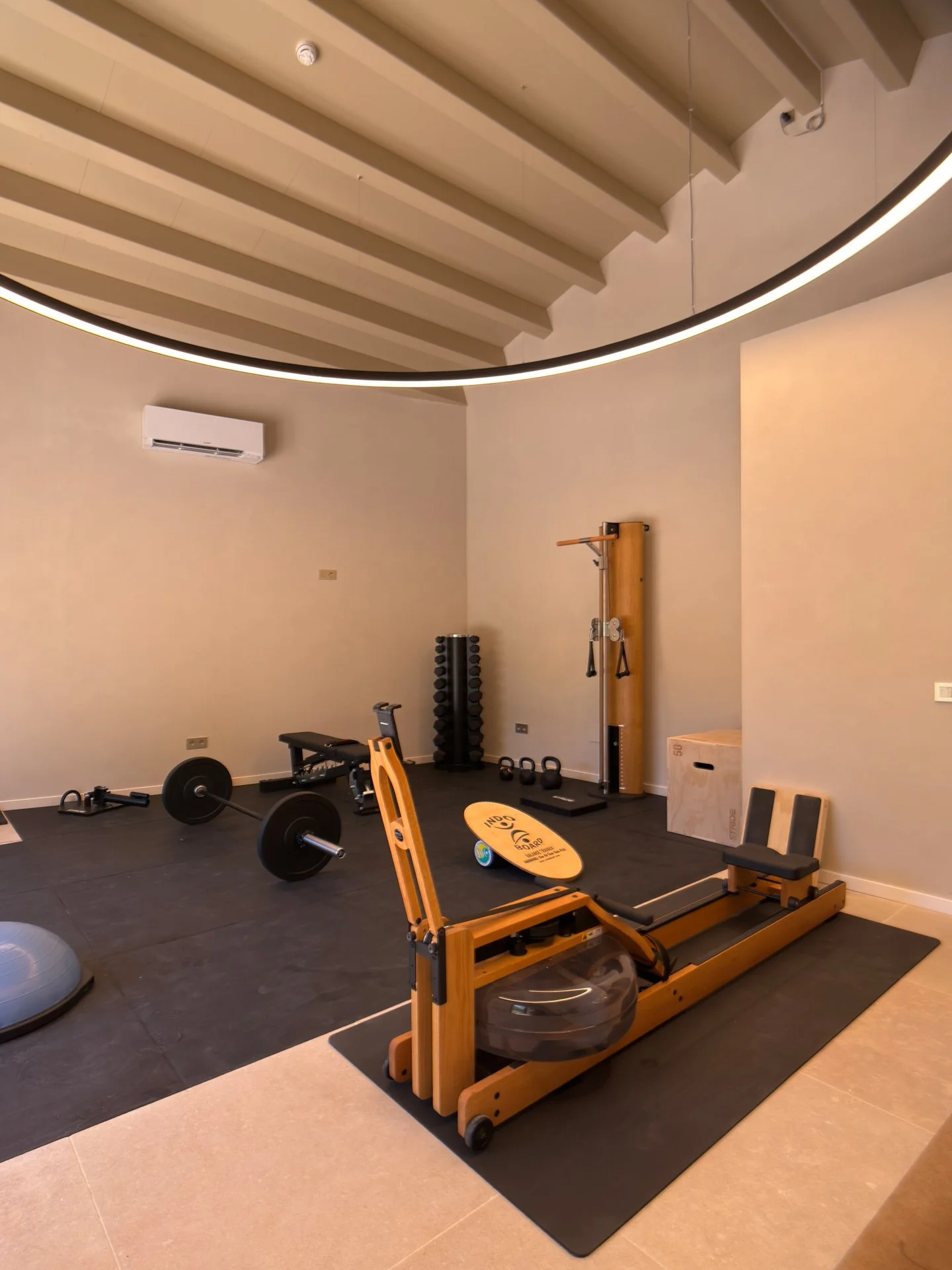 Hotel fitness room at Seven By Bussacs, Catalan Pyrenees