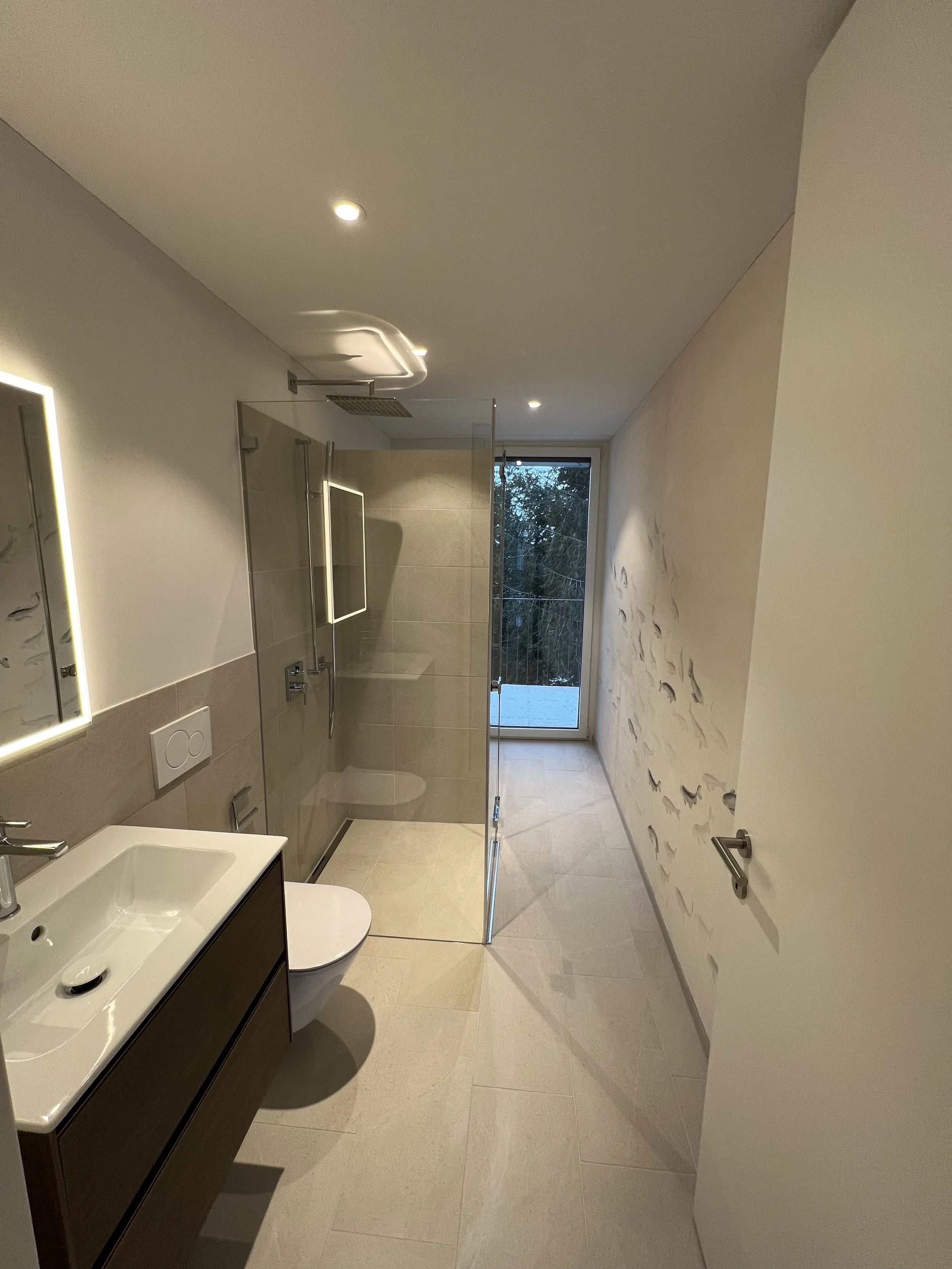 Badezimmer Gäste mit Dusche