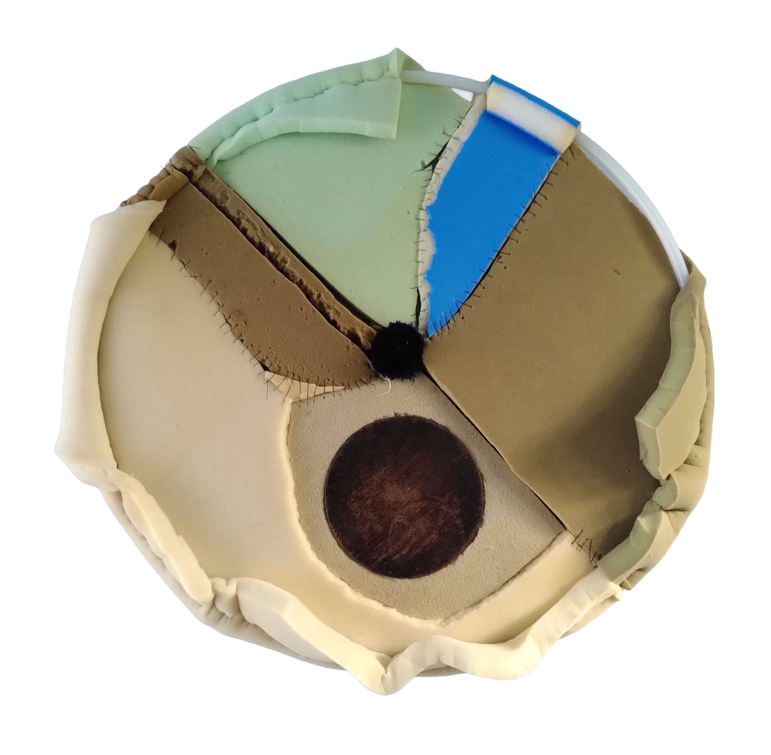 Circle w Blue Dot (2022)