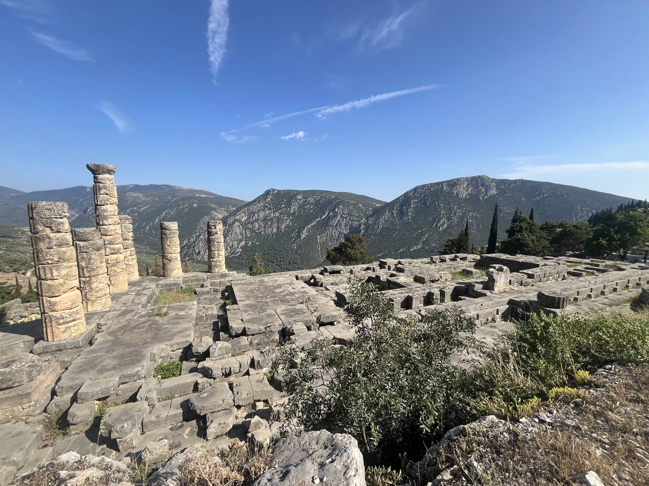 Traveling Differently at Delphi: One Night, Thousands of Years, and a Kid Who Was Listening