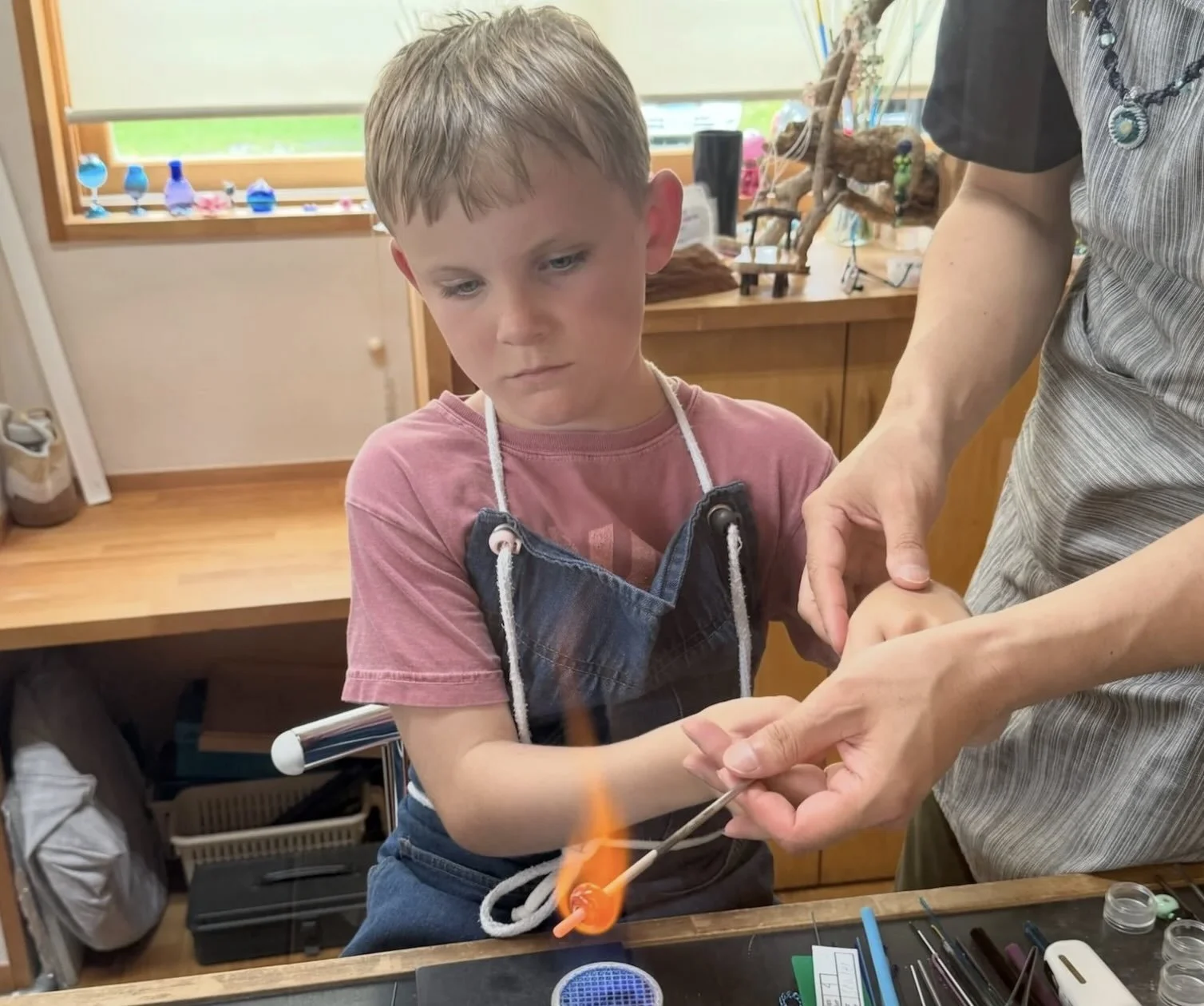 Making Glass Beads in Hakuba, Japan: A Perfect Rainy-Day Activity