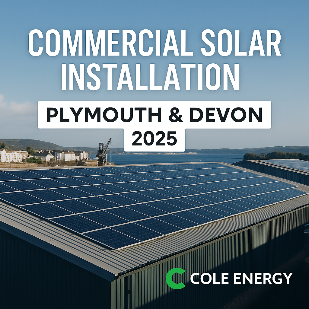 Commercial Solar Installation in Plymouth & Devon: A 2025 Business Guide
