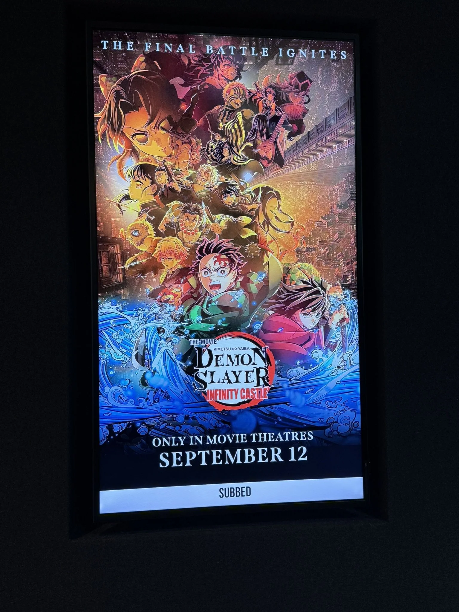 🎬 Movie &amp; Theater Review: Demon Slayer – Infinity Castle at SilverSpot Theaters (Brickell, Miami)