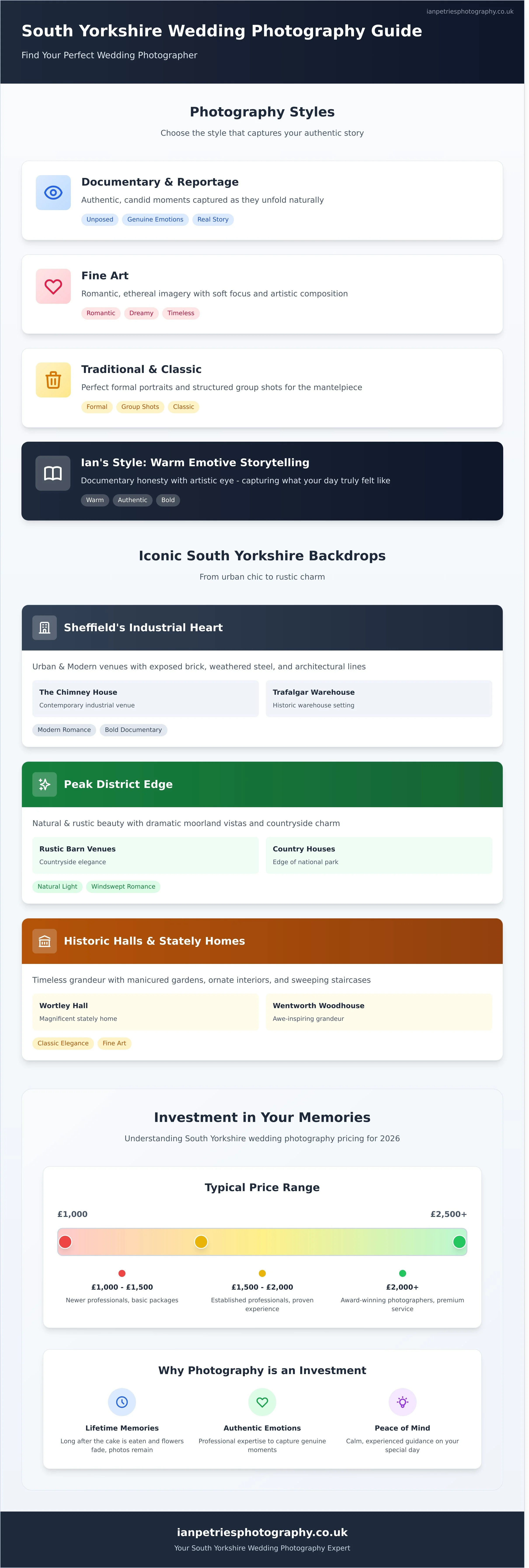 Your Guide to Finding the Perfect South Yorkshire Wedding Photographer