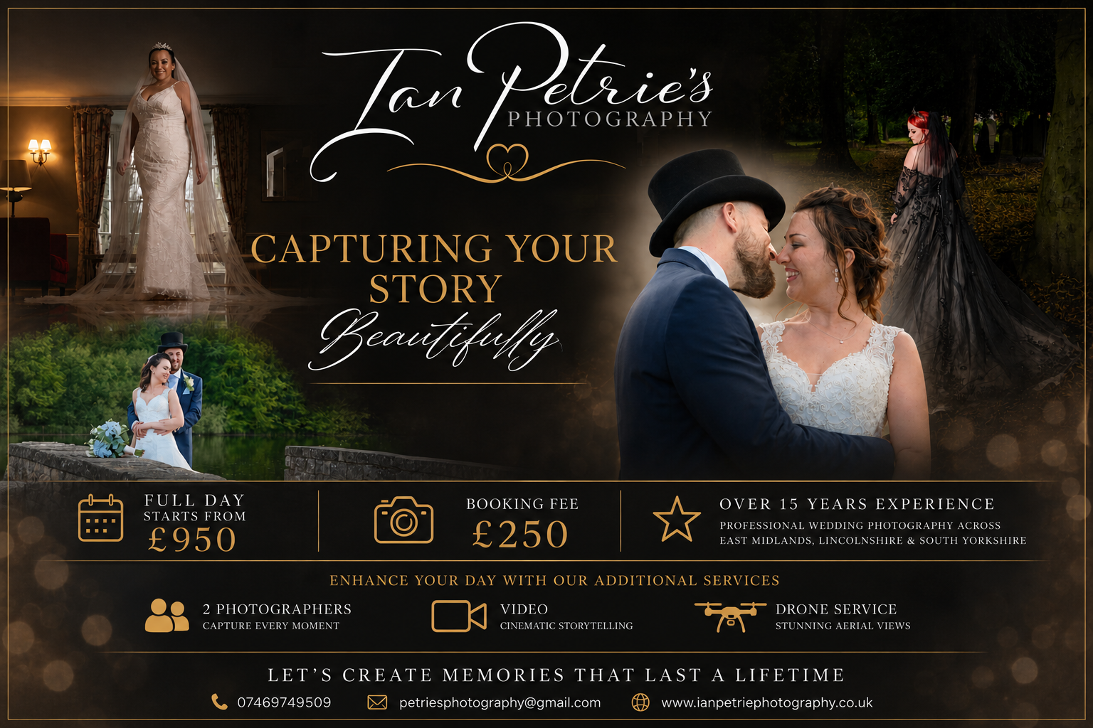 Authentic and creative wedding photographer in Alfreton, Derbyshire and Nottinghamshire regions
