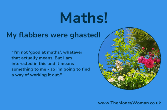 ‘I’m Not Good At Maths’
