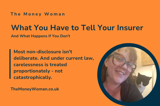 What You Have to Tell Your Insurer (And What Happens If You Don't)