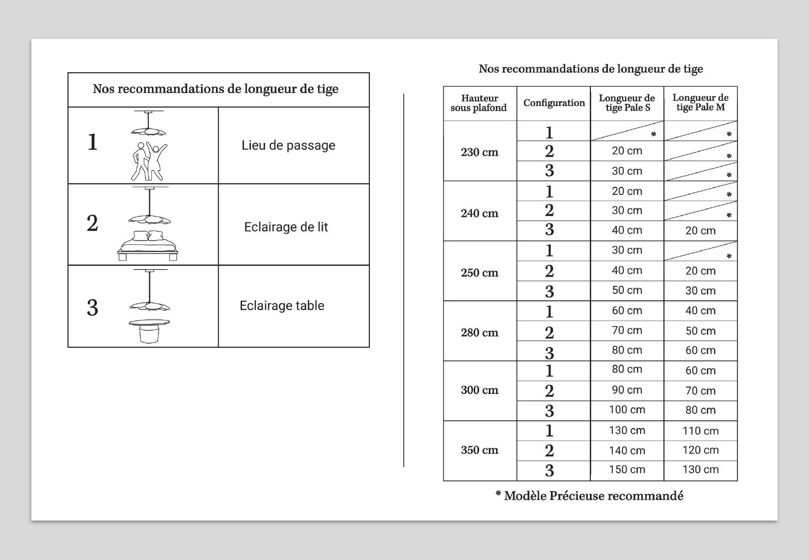 recommandations suspension Pale