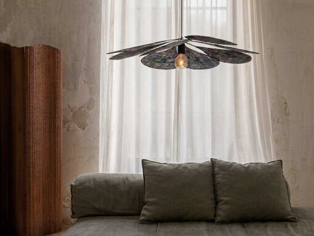 lampshade centieme pale petals