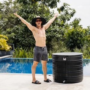 Group coaching during a HYROX-style boot camp.