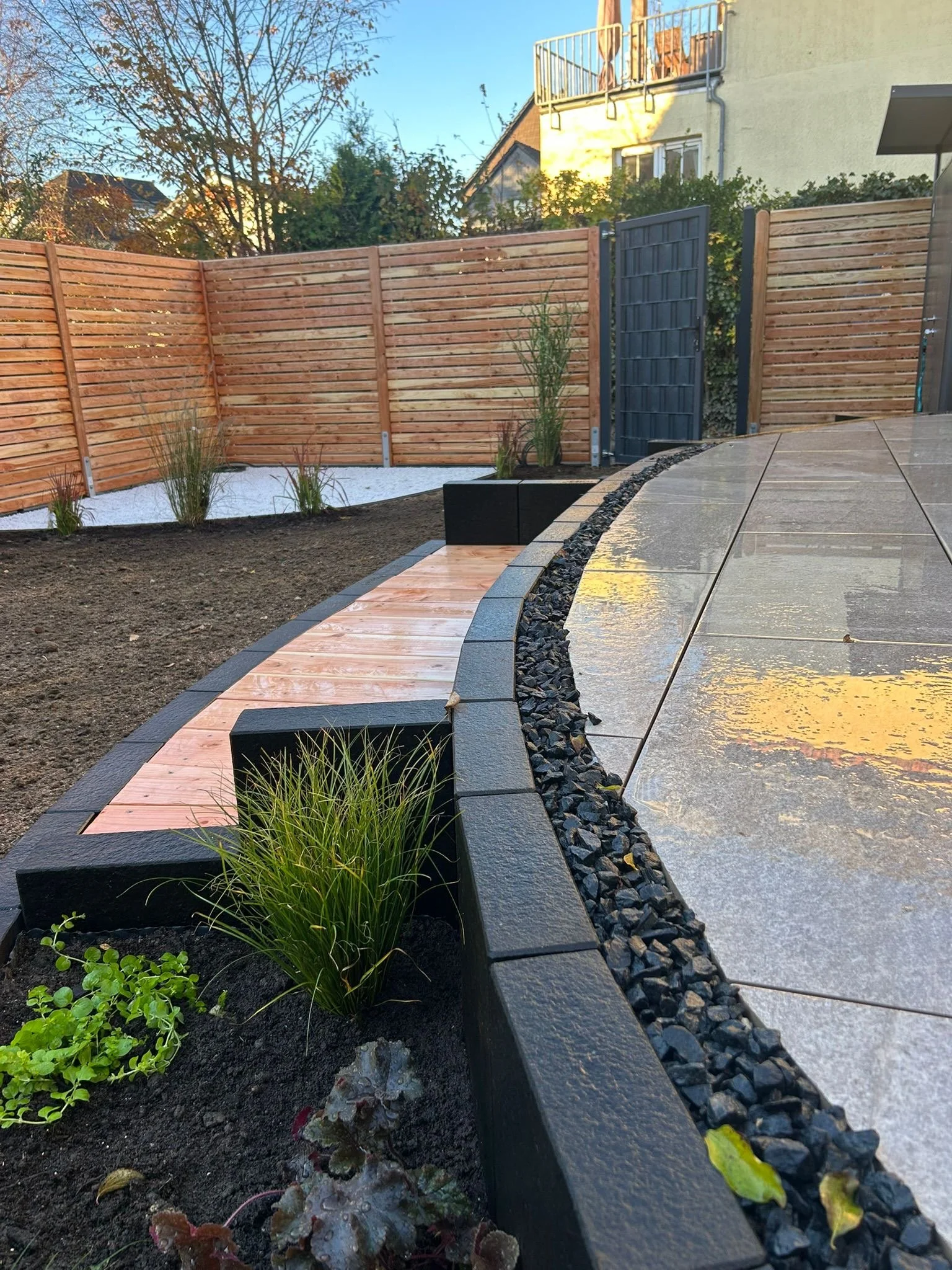 Terrassen Neubau