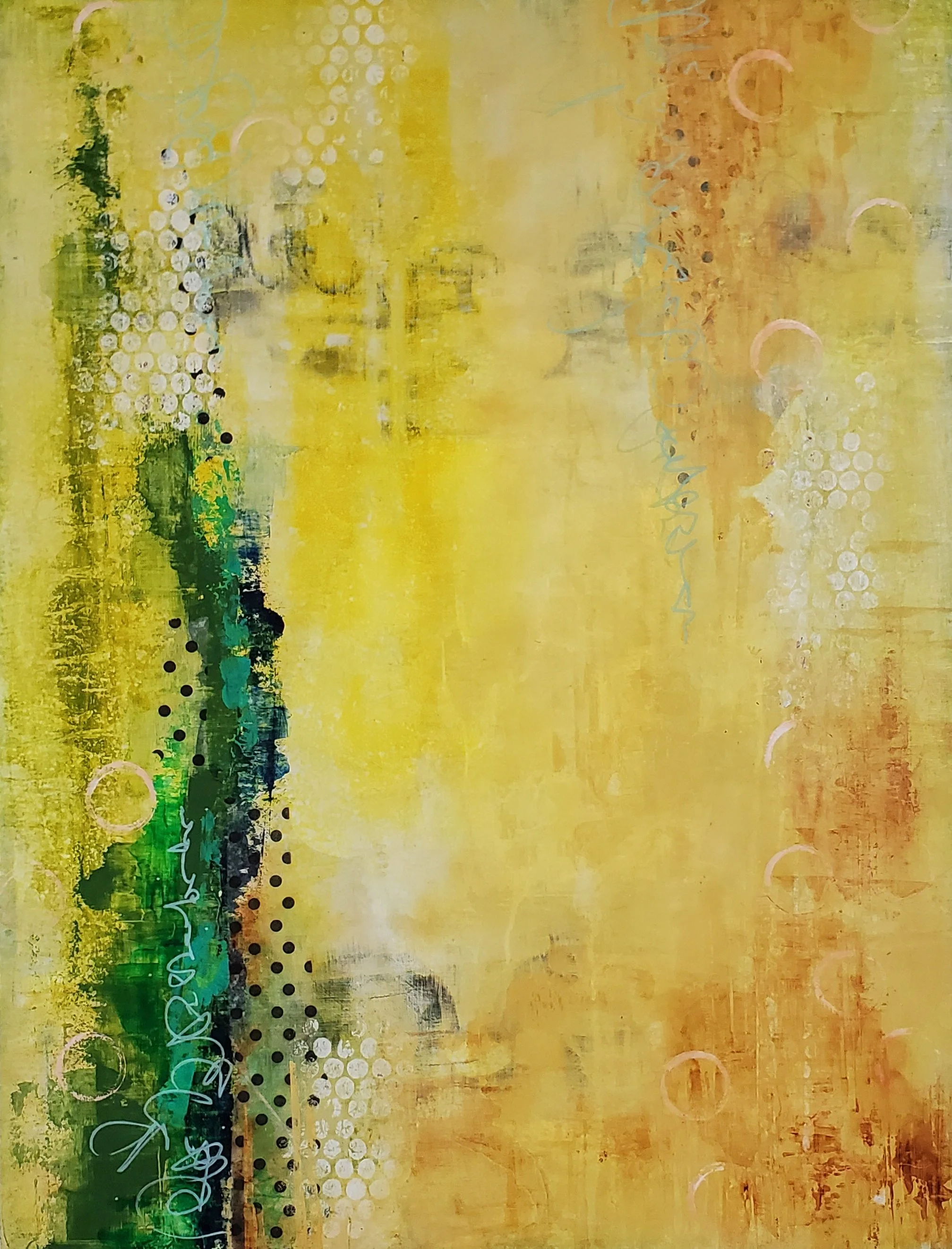 Out in Front
Acrylic on cradled wood panel 2019
18" x 24" x 3/4" - Available for purchase