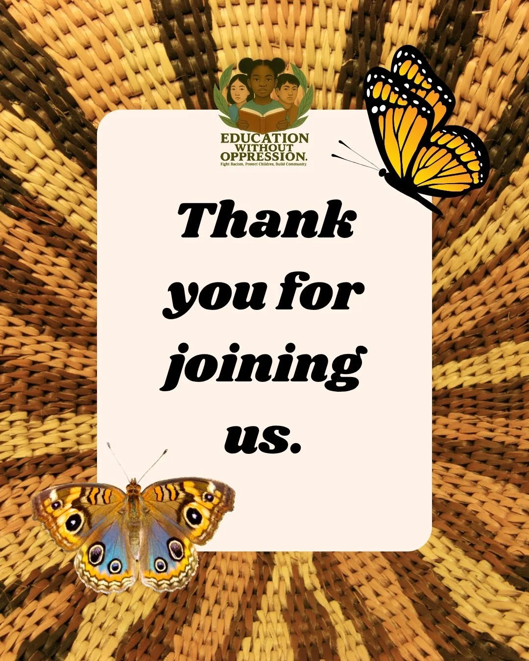 Welcome to Education without Oppression. Please help us grow our community by following &amp; sharing with your communities!#educationwithoutoppression