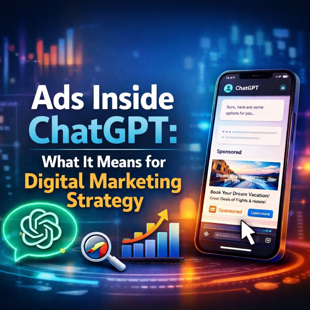 What Ads Inside ChatGPT Mean for Digital Marketing Strategy