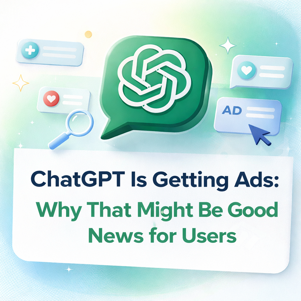 ChatGPT Ads Are Coming — Here’s Why That Might Actually Be Good for You
