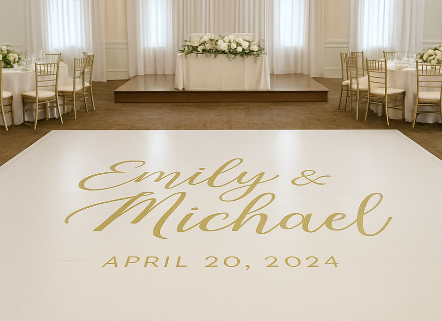 Transform Your Big Day: The Magic of Wedding Dance Floor Wraps