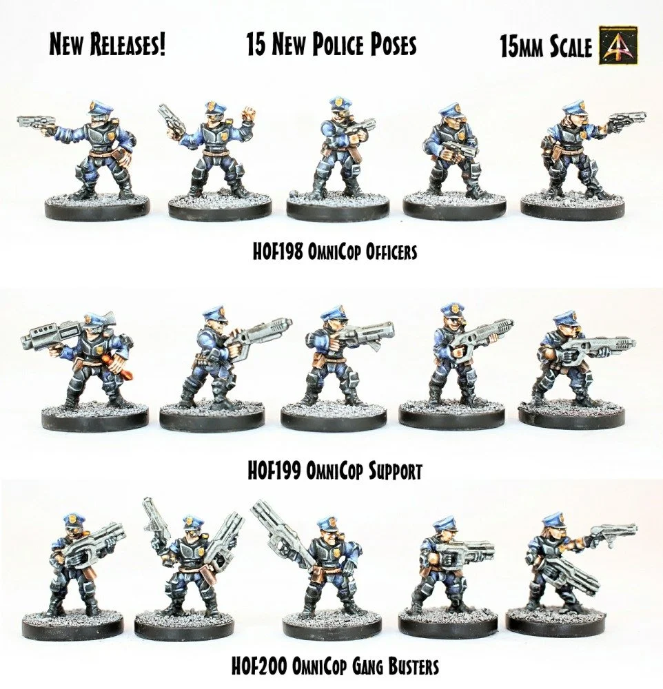OmniCops begin in HOF 15mm Science Fiction Range!