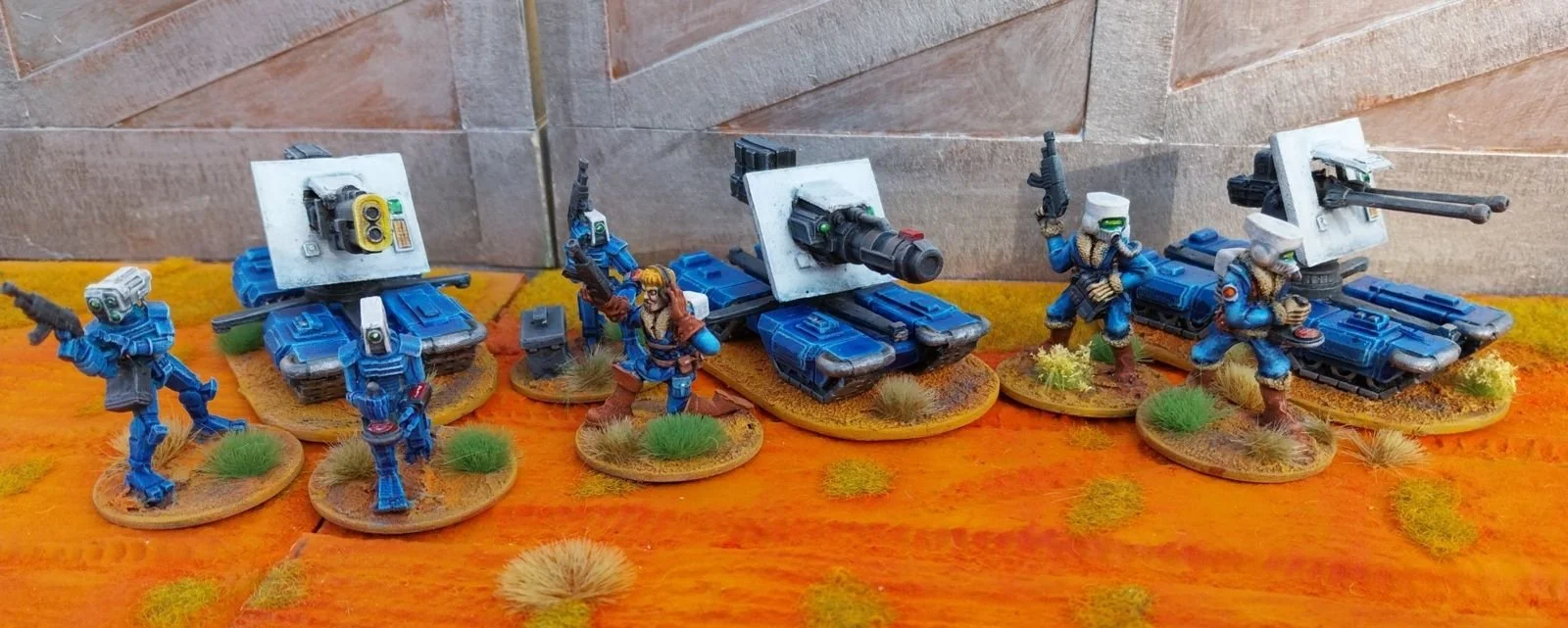 Beran paints 28mm Ion Age