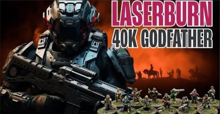Irregular Magazine video talks Laserburn...