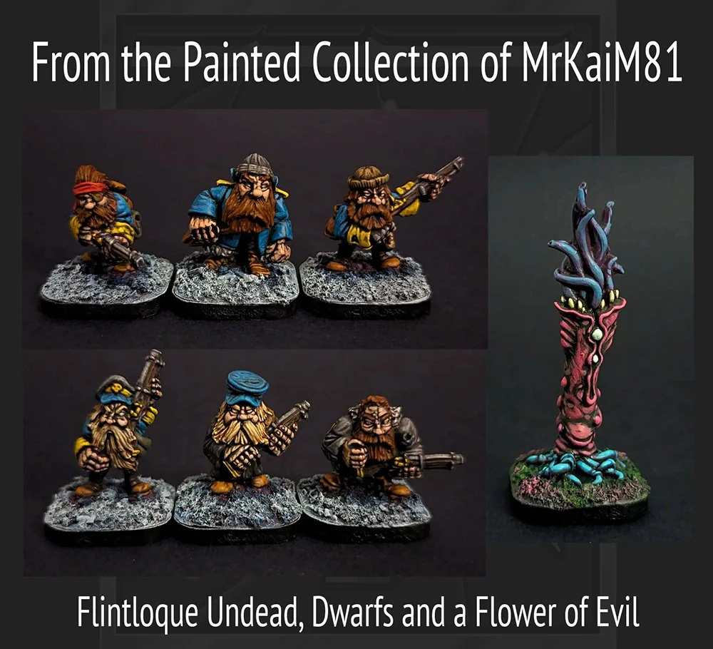 MrKaiM81 paints Flintloque and a Flower of Evil!