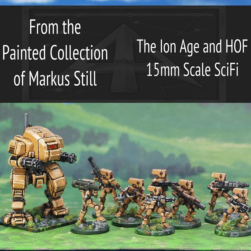 Heavy Droids and Combat Robots 15mm by Markus Still