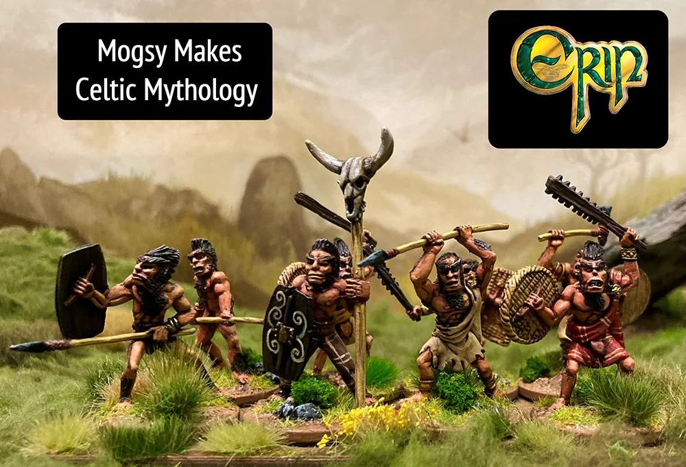 Firbolg and Collector of Heads painted by Mogsy Makes