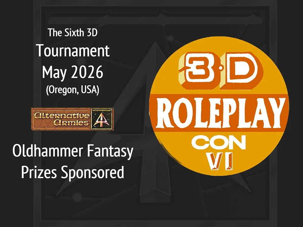 3D Roleplay IV Con 2026 Prizes Sponsored!