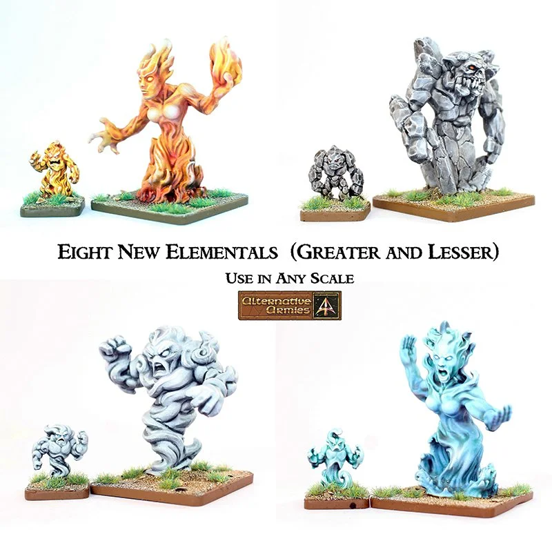 Greater and Lesser Elementals released!
